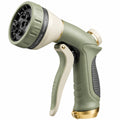 Pistola irrigazione da giardino in plastica verde salvia con getto regolabile