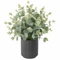 Pianta artificiale in vaso 70 cm verde in plastica decorativa da interno