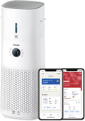 PHILIPS, Purificatore d'aria, 505 ml, 131 m, Bianco, 2 in 1