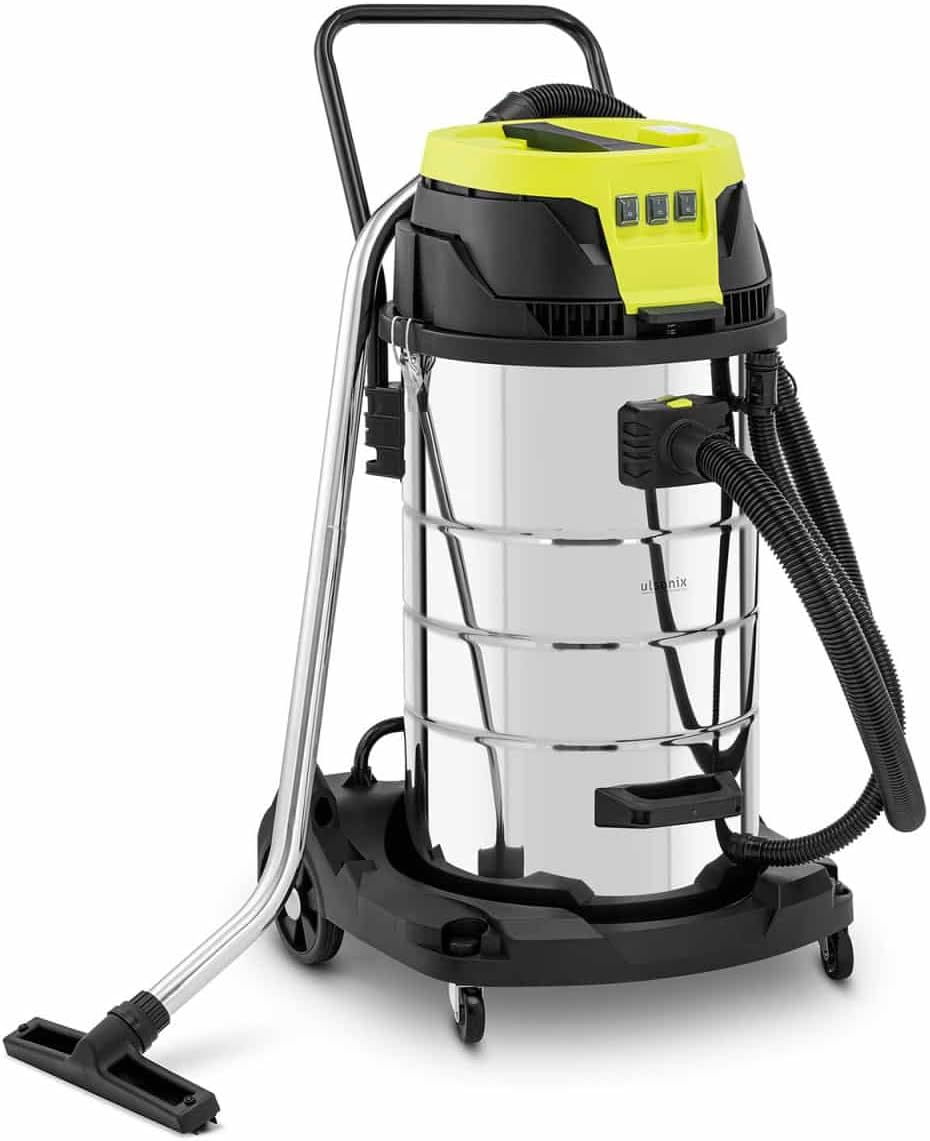 Aspirapolvere, Ulsonix, 16 kPa, 3000 W, 100 L, Nero, vano contenitore