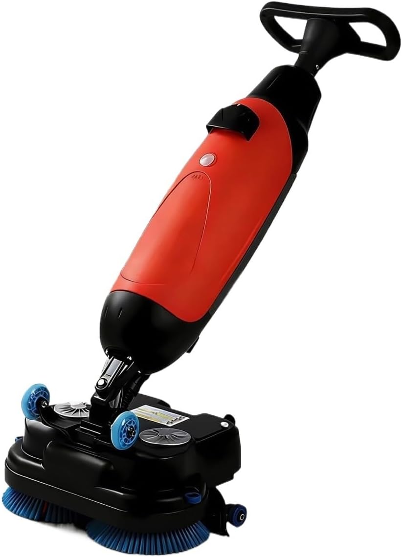 Lavapavimenti, 43 cm, 240 giri/min, 430 mm, Nero, funzionamento senza fili