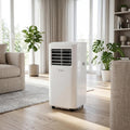 GIOFEOIK, Condizionatore portatile, 12000 BTU, 16 °C, 66 dB, Bianco, Wi-Fi, telecomando, timer