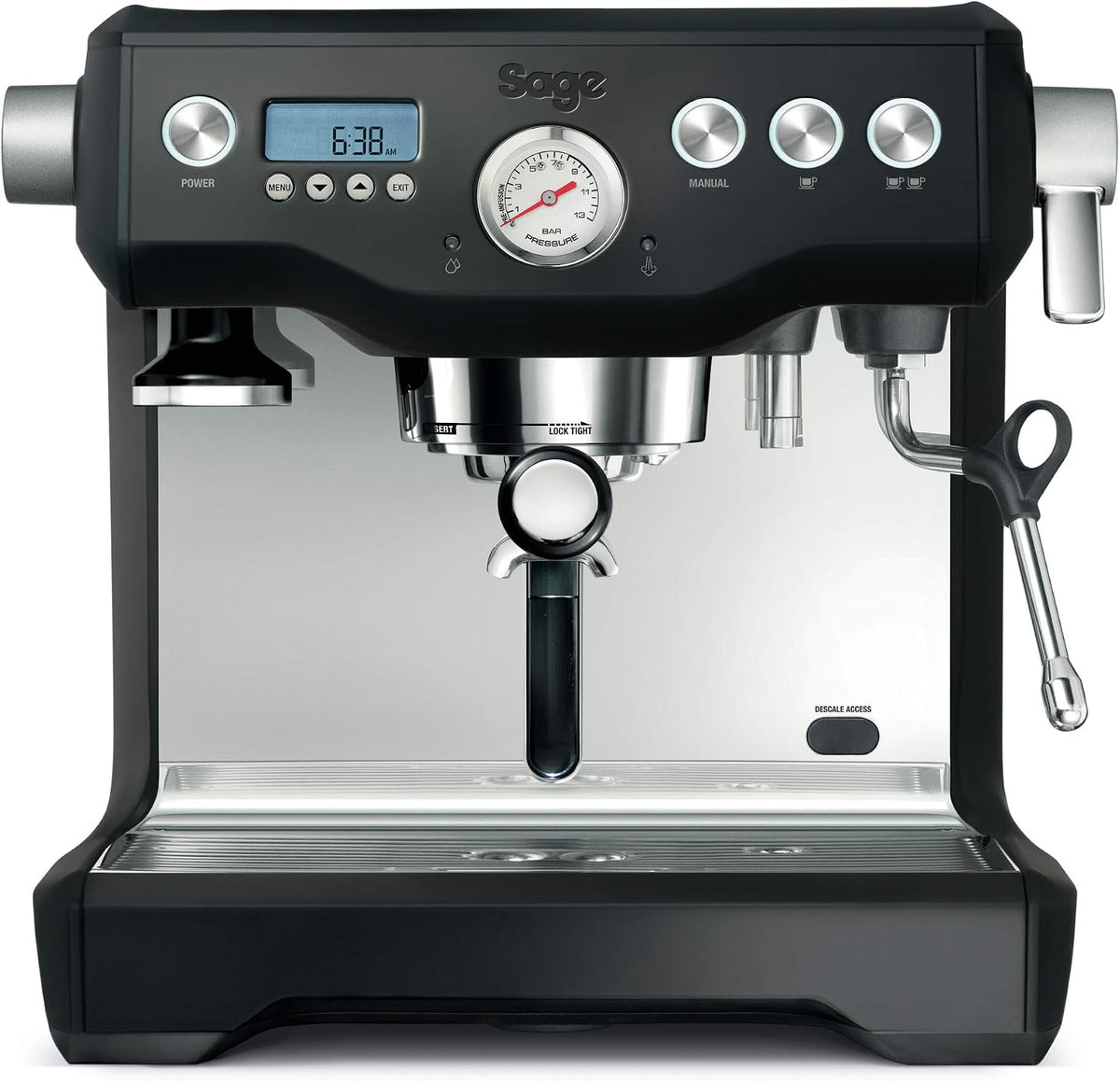 Sage, Macchine per espresso a vapore, Nero, acciaio inox