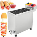 PxkVrin, Macchine per Hot Dog, 54,5 cm, 25 l, 15 kg, Nero, acciaio inox