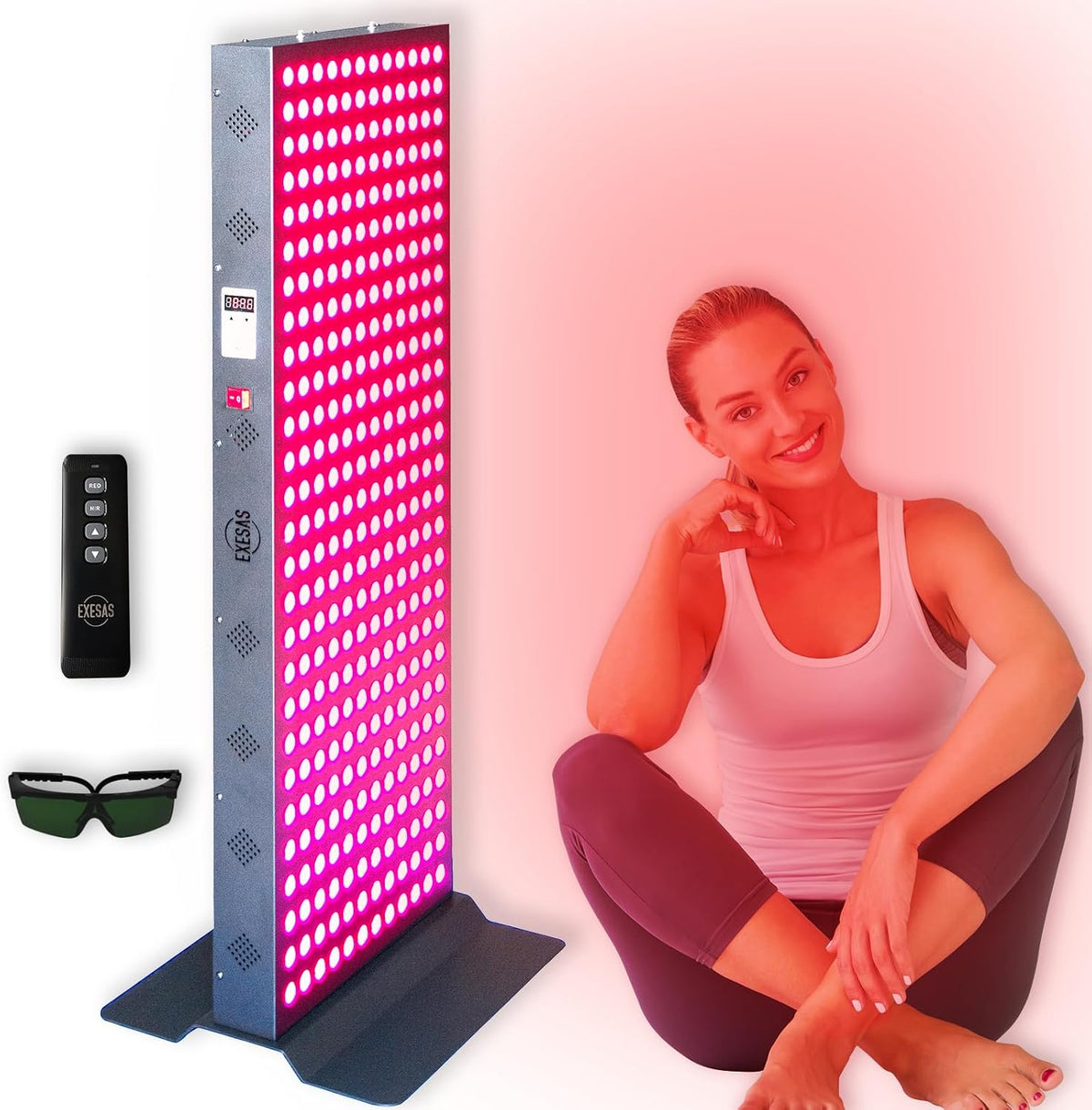EXESAS, Terapie alternative, Rosso, illuminazione LED