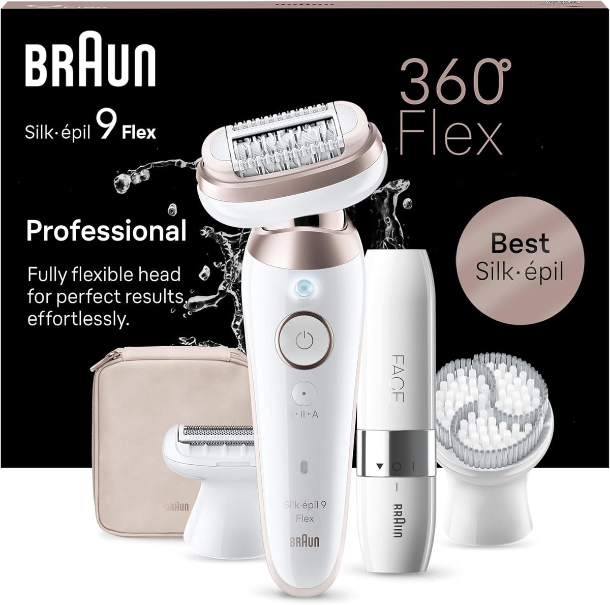Braun, Epilatori, 0,5 mm, Marrone, funzionamento senza fili