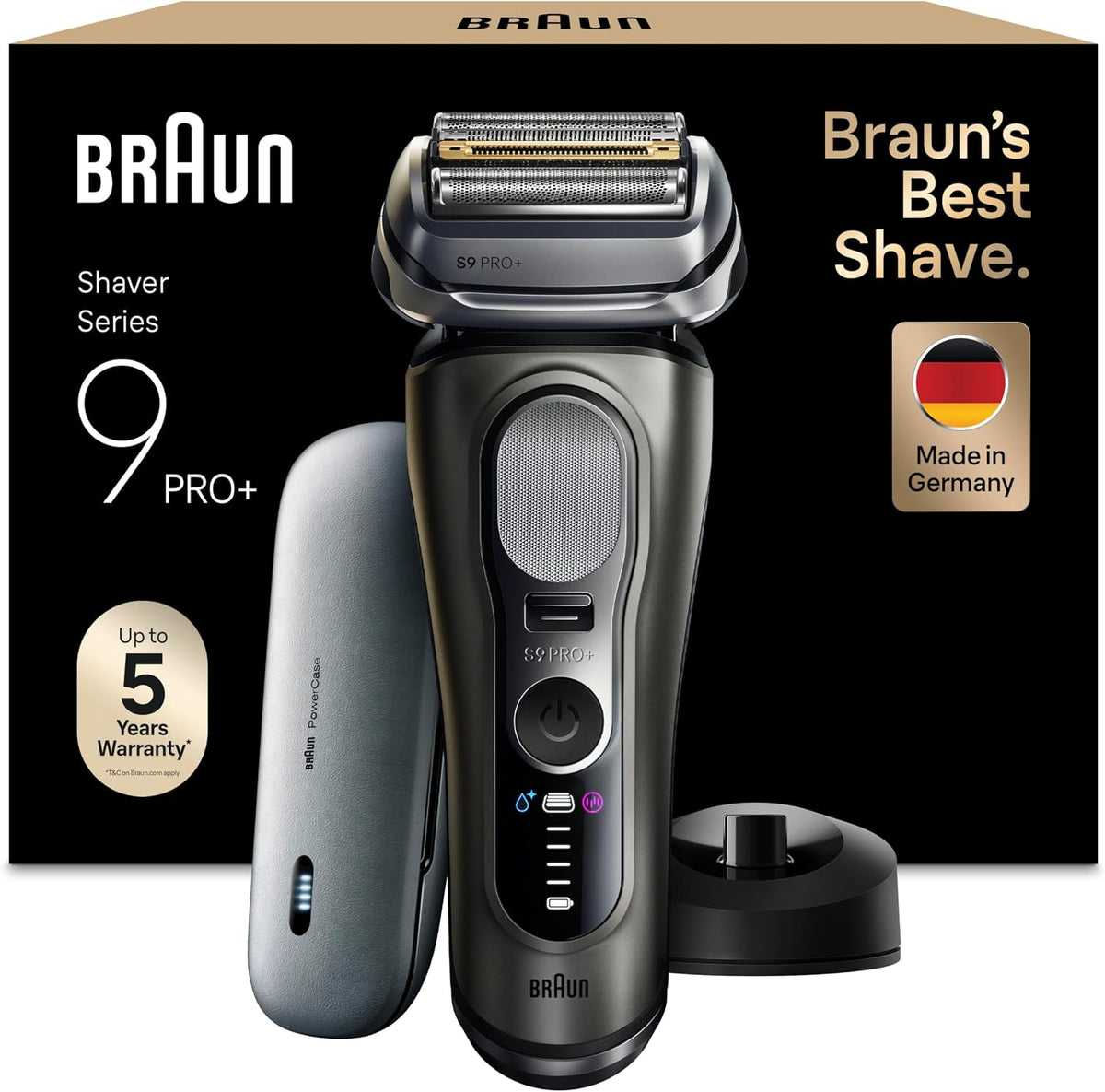 Braun, Rasoi a lamina, Marrone, funzionamento senza fili