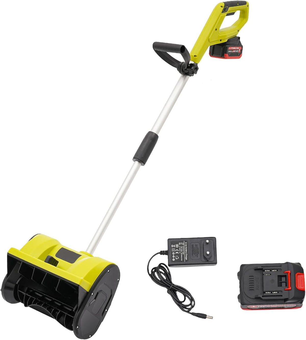 Frese da neve, KLOOLIVE, 1200 W, 60 dB, 32 cm, Nero