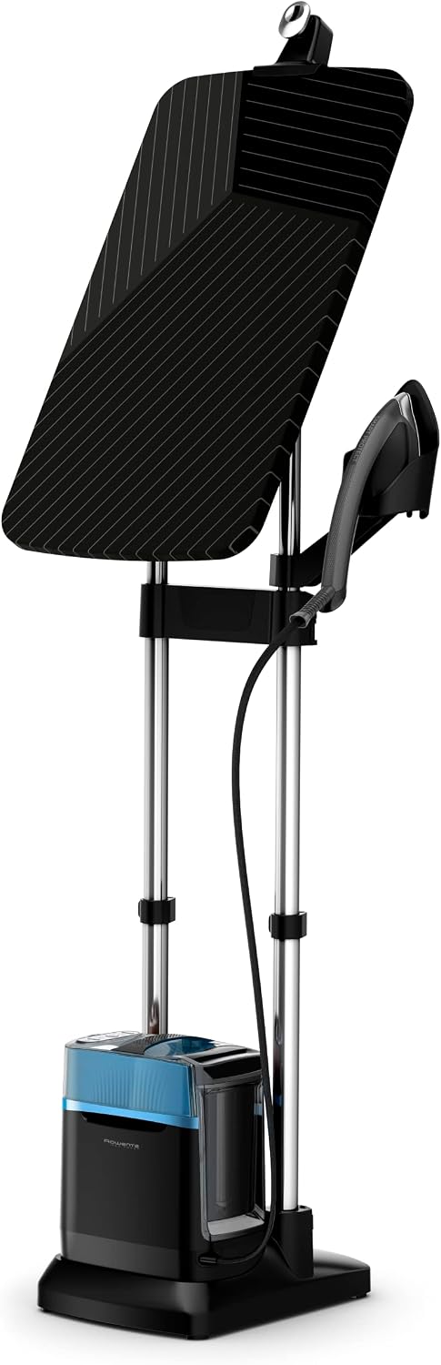Stiratrici a vapore verticali, QR2021, Rowenta, 5.8 Bar, 2170 W, 1.1 L, Nero