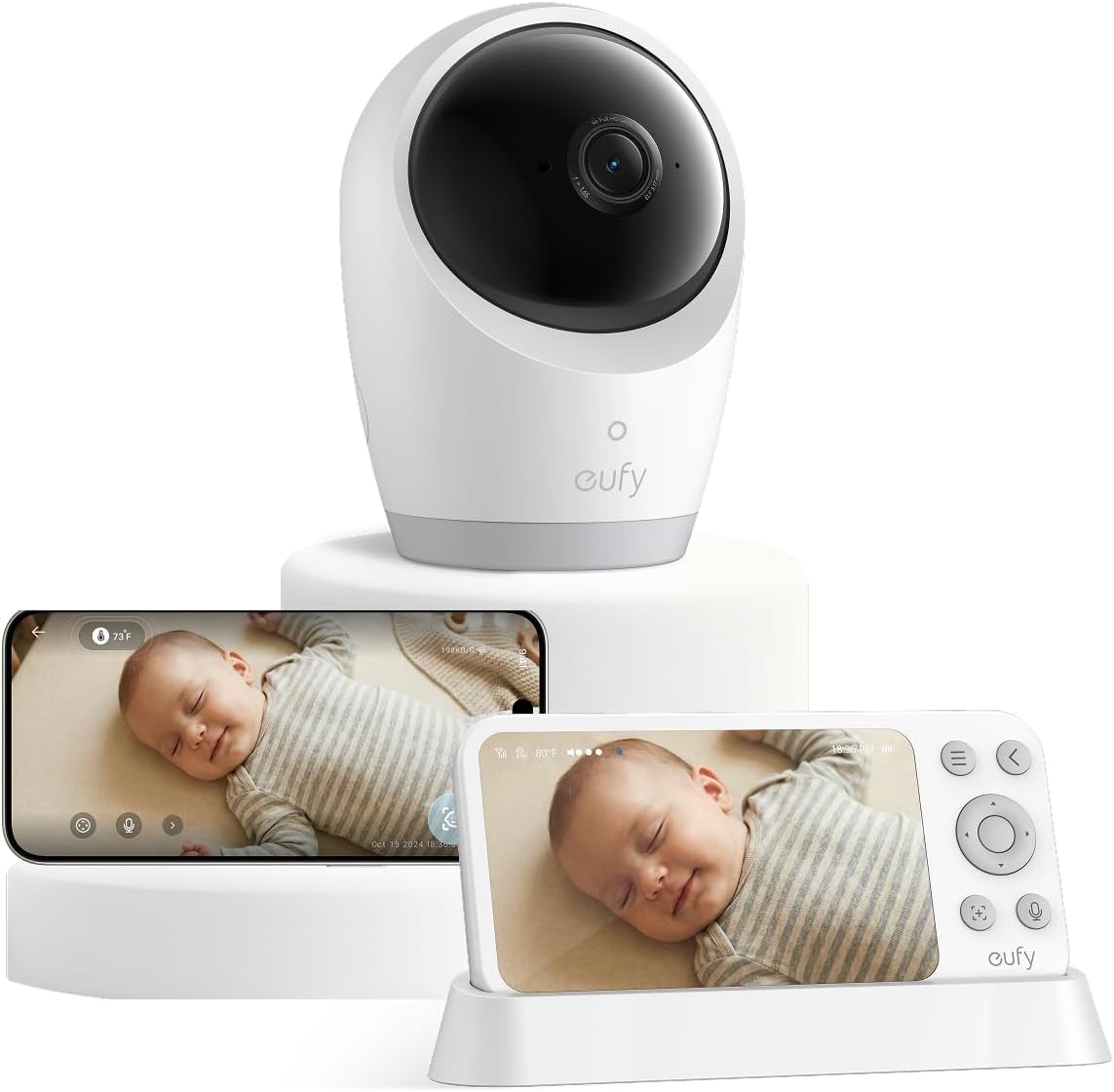 eufy Security, Monitor, E21, Nero