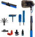 Barre telescopiche, 12.2M, Acentesoft, 12.2 M, 28 x 23 cm, 55 cm, Nero, alluminio, struttura pieghevole