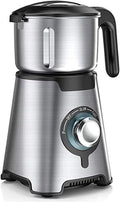 PURRL, Macinacaffè elettrici con lama, 600 W, 1200 g, 220 V, Argento, acciaio inox, vano contenitore