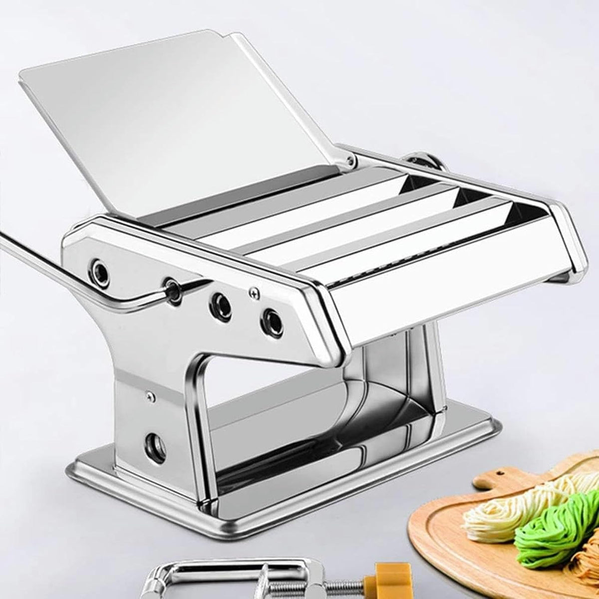 DFGHNBVC, Macchine per pasta, 21x20x15 cm, Argento, acciaio inox