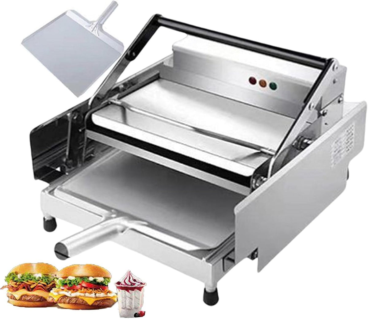 forplubossmmp, Macchine del pane, 0,8 kW, 50-300 °C, 200 mm, Nero, acciaio inox, timer