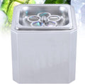 Macchina per cubetti di ghiaccio, CO2, 195x195x190 mm, 5,6 kg, Bianco, acciaio inox