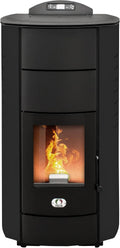 STUFE A PELLET ITALIA, Impianti di riscaldamento a pellet, 22 kW, 140 m, Nero, Wi-Fi, telecomando