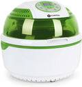 KLARSTEIN, Friggitrice ad aria, 9 L, 14 W, 23°C, Verde/Bianco, timer, funzione grill, Airfryer, spegnimento automatico