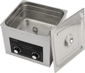 Prodotti di pulizia da laboratorio, 17,6 x 16,3 x 21,1 cm, 240 V, 2 L, Nero, acciaio inox, timer