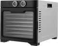 LNINNERY, Essiccatori per alimenti, 90 °C, 31,8 x 31,8 cm, 800 W, Nero