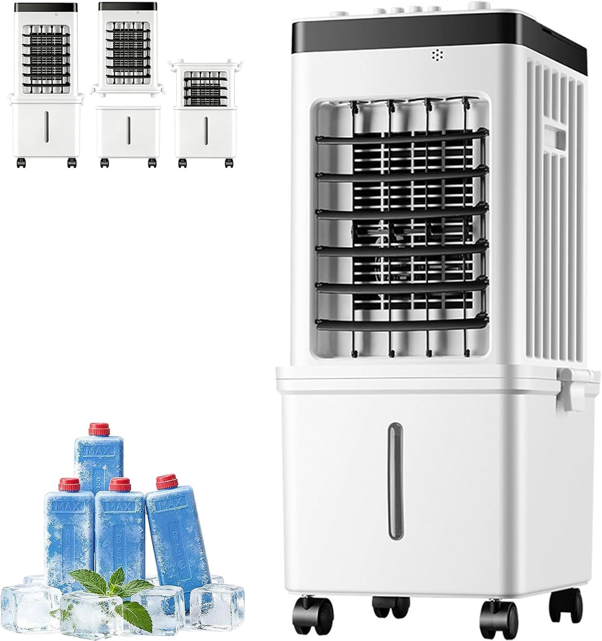 Yntegrity, Condizionatore, 15 L, 50 dB, Bianco, illuminazione LED, timer