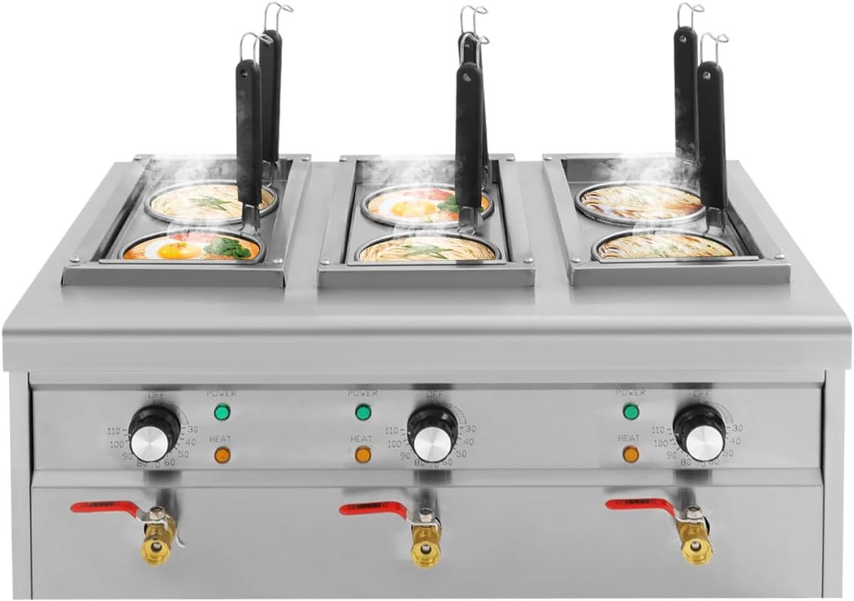 DAHAD, Cuocipasta, 9 l, 2500 W, Argento, acciaio inox