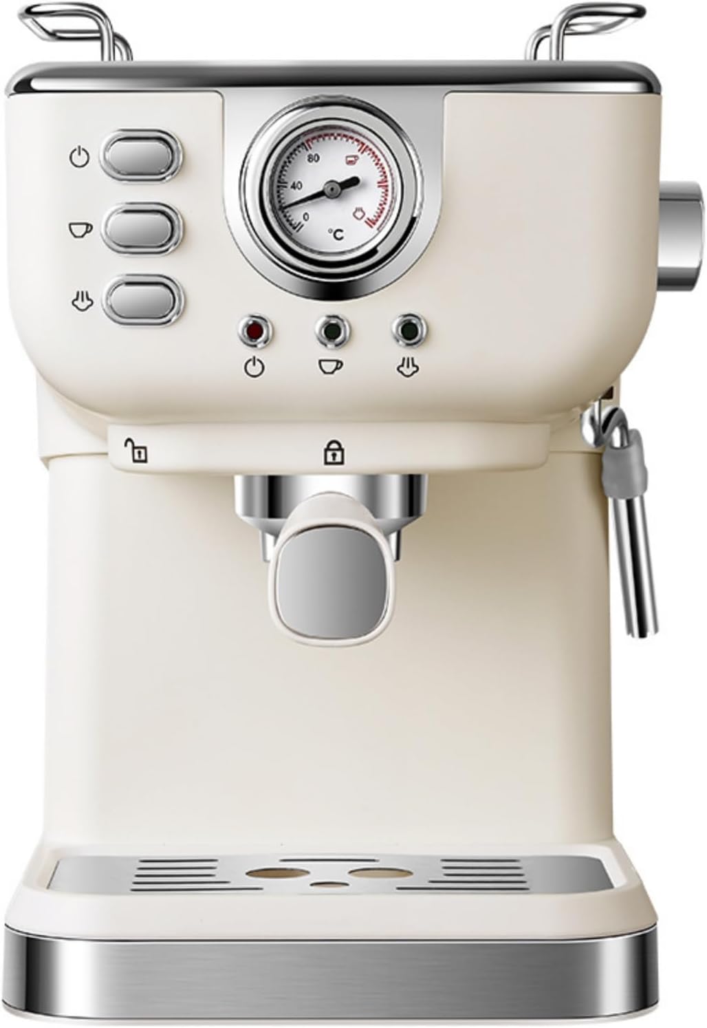 MotiveTech, Macchina da caffè, Argento, acciaio inox