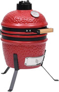 Affumicatori, vidaXL, 56 cm, 26,5 cm, Rosso, 2 in 1