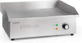 Tavolo, KLARSTEIN, 54,5 x 35 cm, 50 – 300 °C, 240 V, Argento, acciaio inox, vano contenitore, illuminazione LED, funzione grill