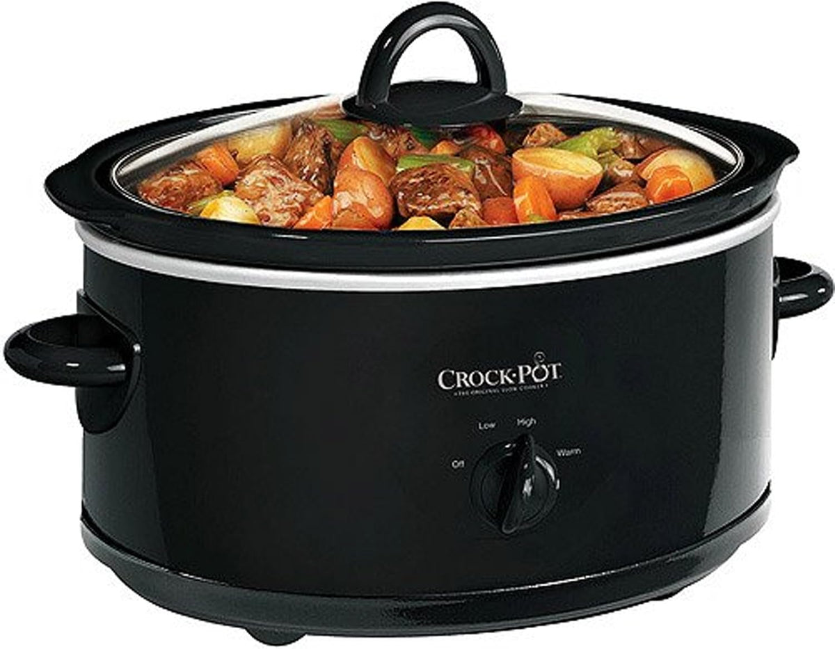 Crock-Pot, Slow Cooker, SCV700-B, 7 litri, Nero