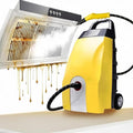 Lpoxuru, Pulitore a vapore, 110 °C, 3000 W, 5 bar, Nero