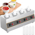 forplubossmmp, Scaldavivande, 650 ml, 4 Bottiglie, 640 w, Nero, acciaio inox