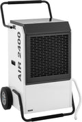 MSW Motor Technics, Deumidificatore, MSW-DEH2000B, 158 L, 260 m, 650 W, Bianco, timer, spegnimento automatico