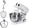 PAHION, Robot da cucina, 5 L, 22 x 36 x 31 cm, 12,2 pollici, Nero, acciaio inox