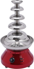 Cuisaincraty, Fontane di cioccolata, 230 w, 3000 ml, 51 x 38 x 52 cm, Argento/Nero, acciaio inox, protezione dal surriscaldamento