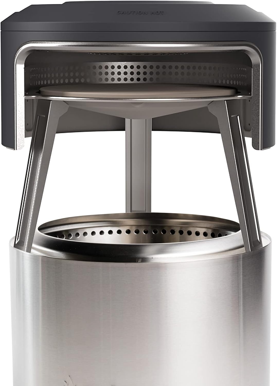 Forno per pizza, Solo Stove, 260°C, Nero/Argento