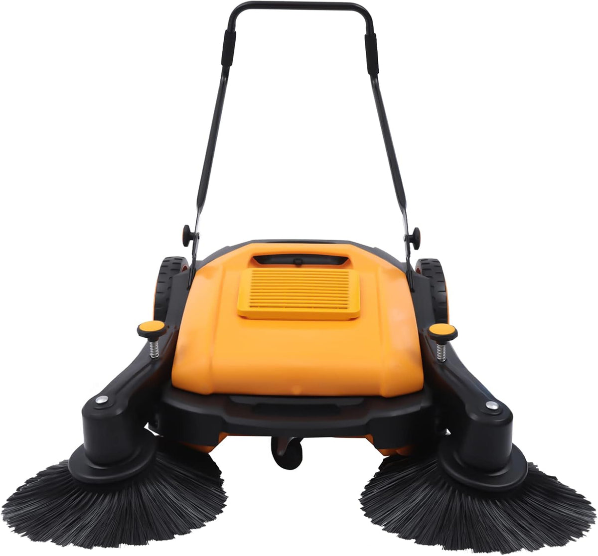 lousriyy, Spazzatrici, 105 cm, 55 l, 3680 m, Nero, vano contenitore, struttura pieghevole