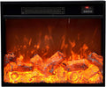 HCZKIUJY, Camino elettrico, B-24.8, 1500 W, Nero