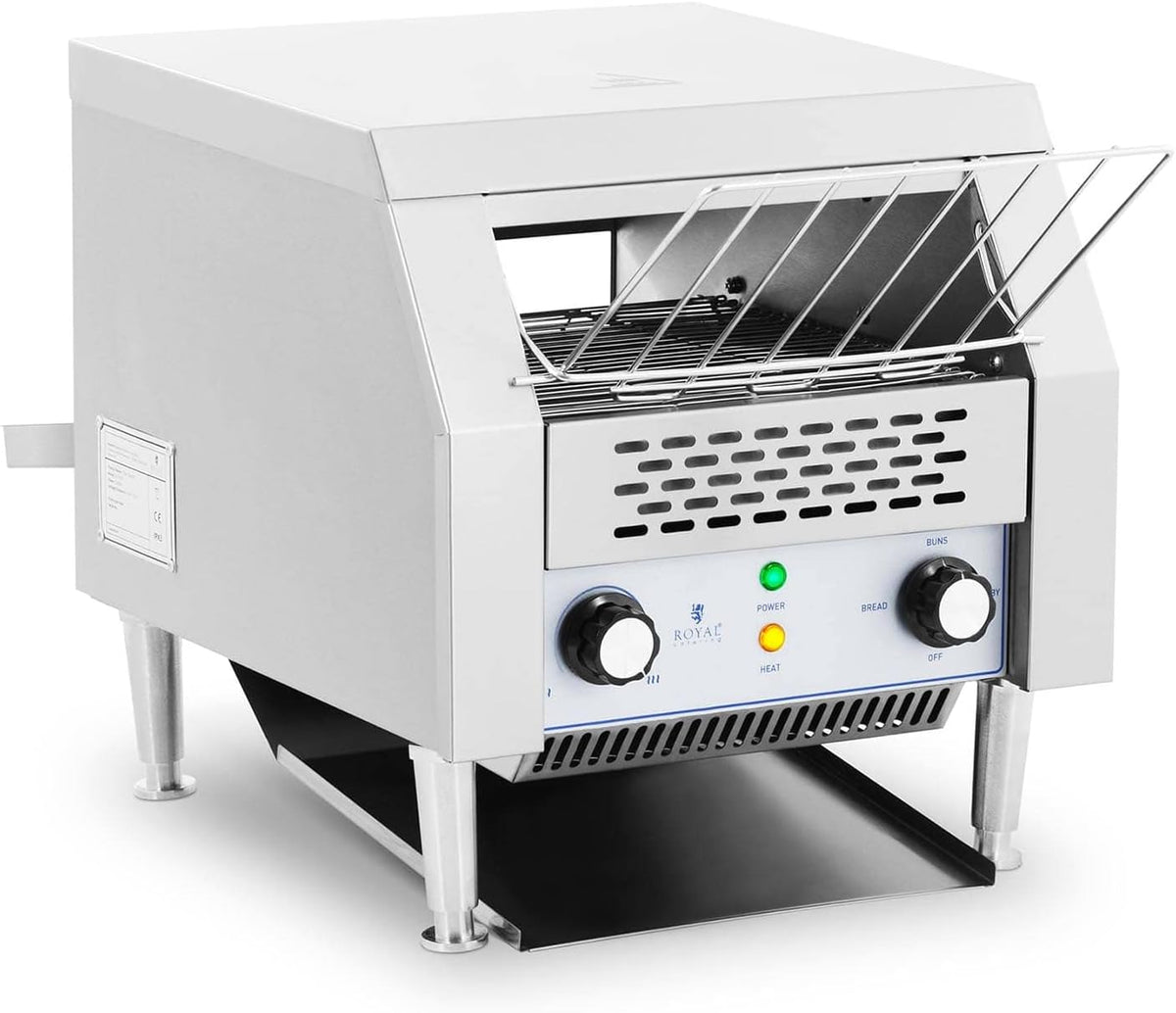 Tostapane, RC-CT001, Royal Catering, 2.200 W, 50.5 x 40 cm, Nero, 3 funzioni