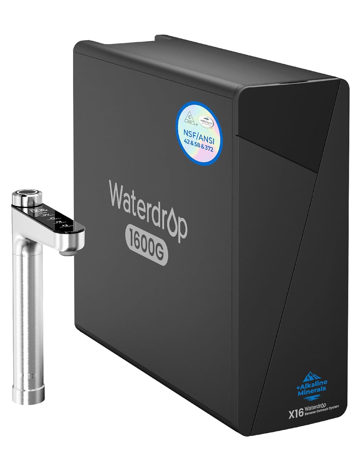 Waterdrop, Filtri sottotop, X16, Nero