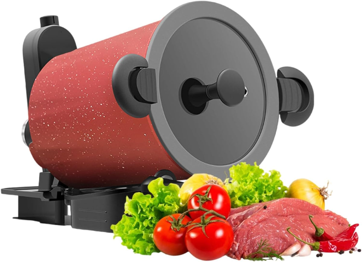 XEEAOFE, Multi-Cooker, 1 V, 3,5 rpm, 6 rpm, Nero, alluminio, struttura pieghevole, USB