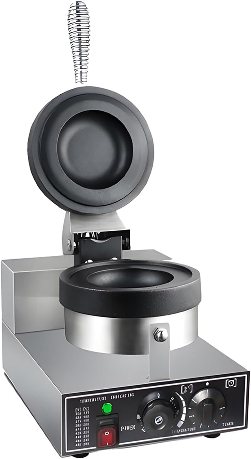 WEICNE, Gelatiera, 11,3 cm, 250 °C, 1300 W, Nero, acciaio inox, timer