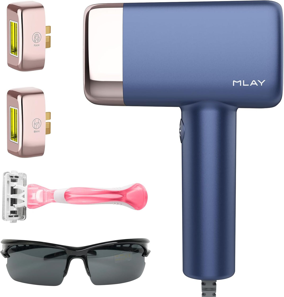 MLAY, Apparecchi depilazione laser, Nero