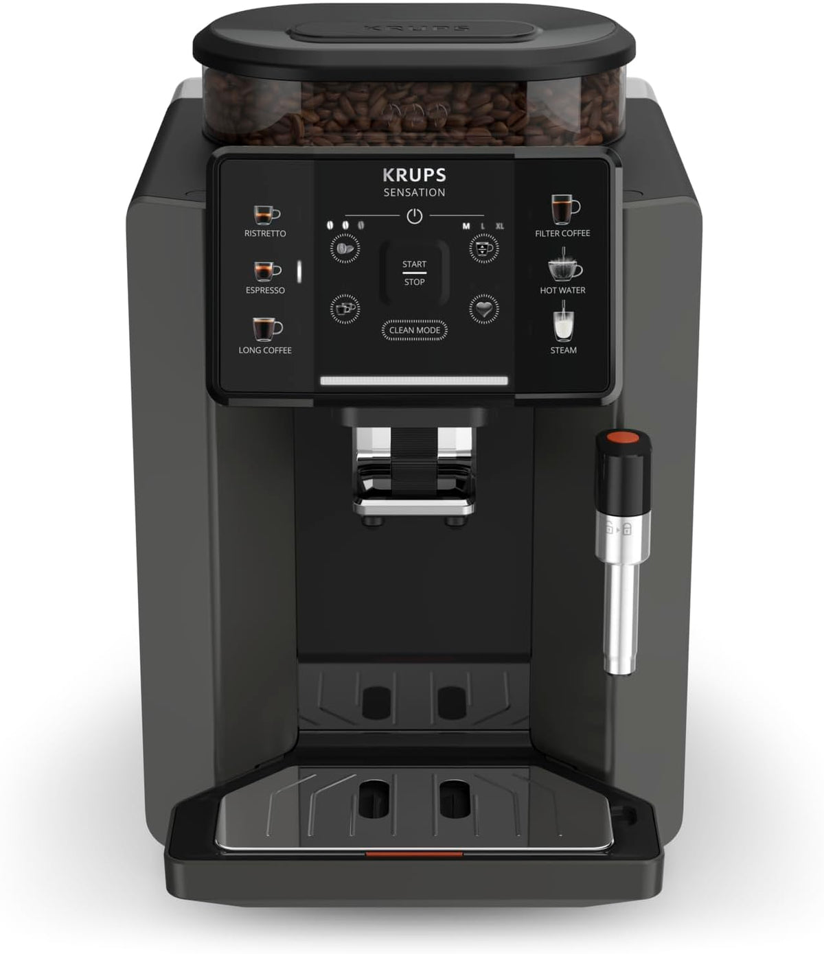 KRUPS, Macchina da caffè, EA910810, Nero