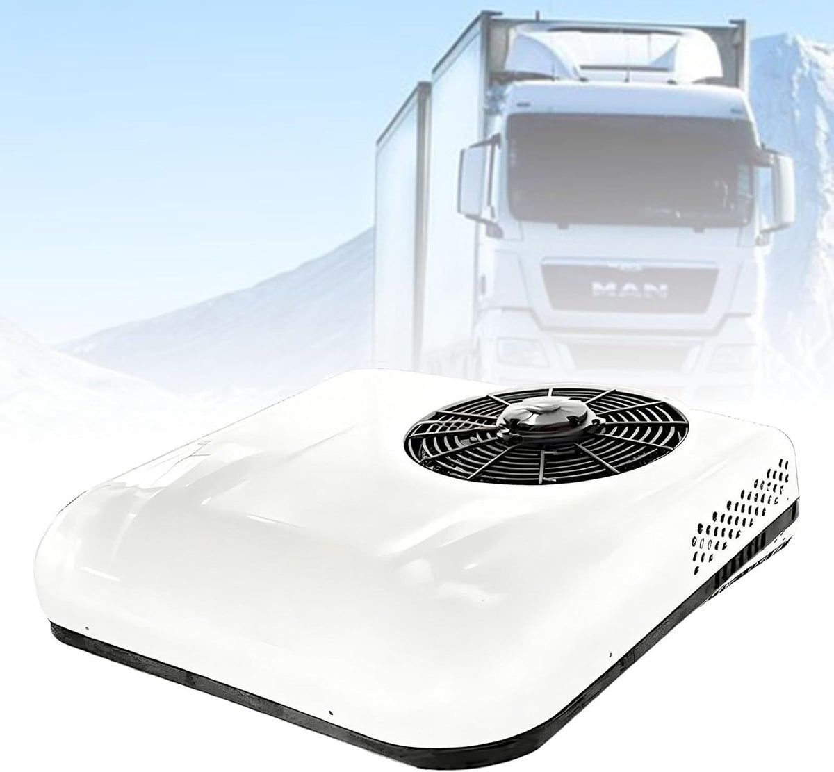 Condizionatore, 12 V, 25 x 41 cm, 2200 W, Bianco