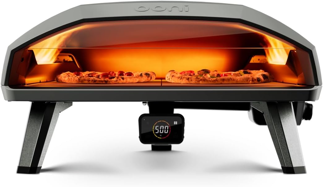 Ooni, Forno per pizza, 61 cm, 50 cm, Nero/Argento