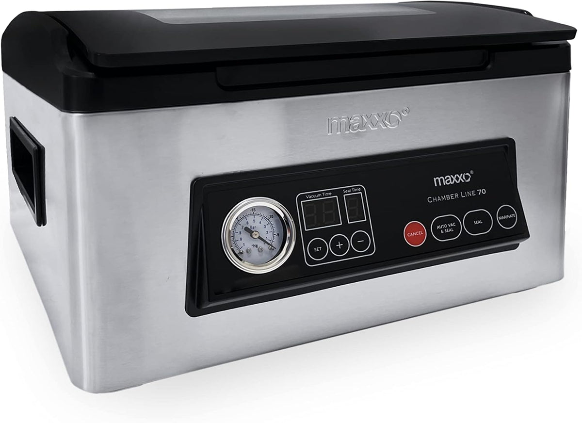 Maxxo, Macchine sottovuoto per alimenti, 7 l, Nero, vano contenitore