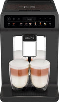 Macchina da caffè, EA895N10, KRUPS, 1450 W, Grigio, acciaio inox, vano contenitore