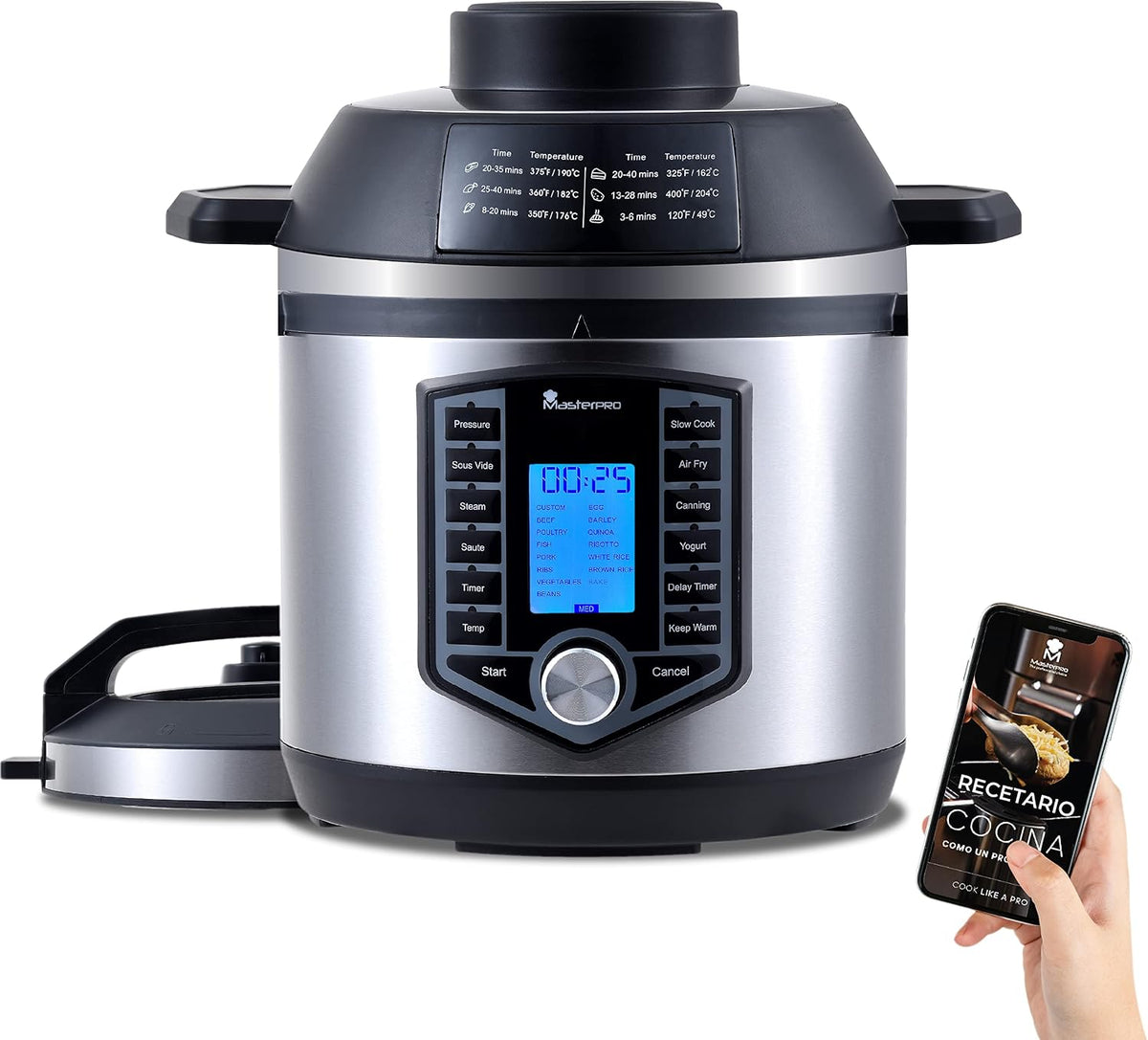 MasterPRO, Friggitrice ad aria, Nero