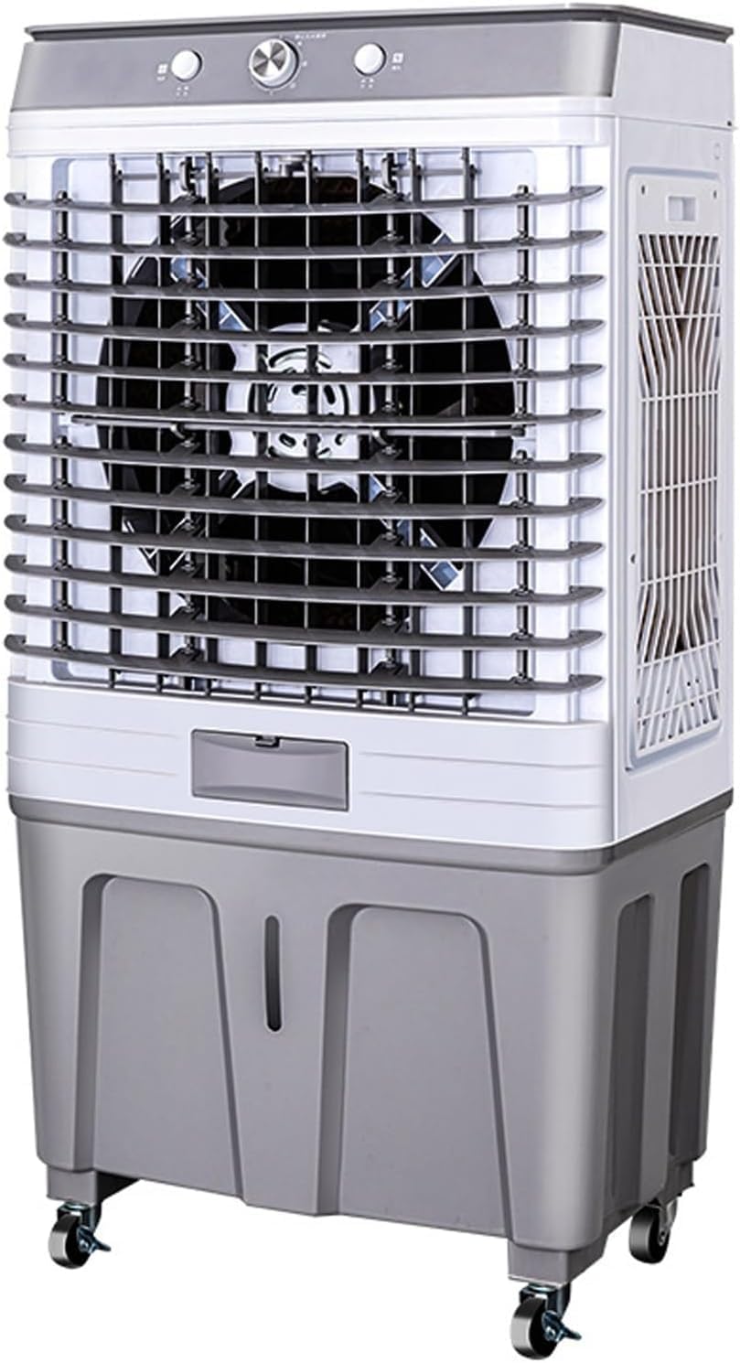 Condizionatore portatile, 60 Litr, 200 W, 50 x 35 x 106 cm, Bianco