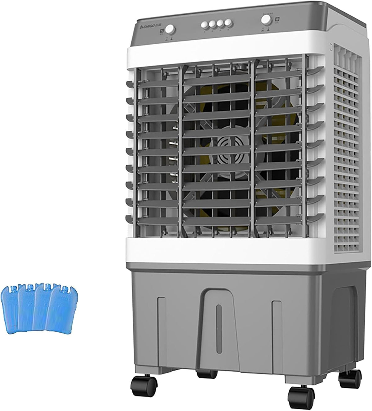MESCXTY, Condizionatore, 44,5x34x85 cm, 200 W, 220 V, Bianco, 3 in 1